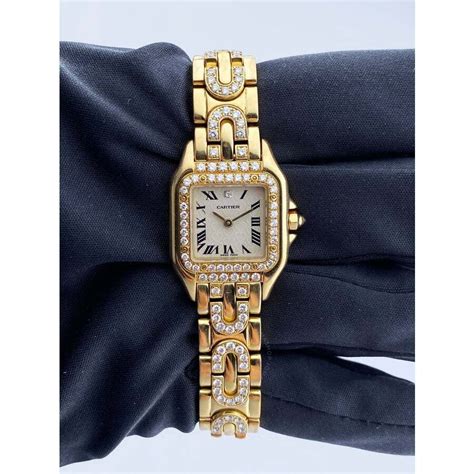 pre owned cartier panthere watch uk